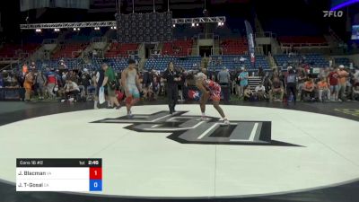 220 lbs Cons 16 #2 - James Blacman, Virginia vs Jayden Tadeo-Gosal, California