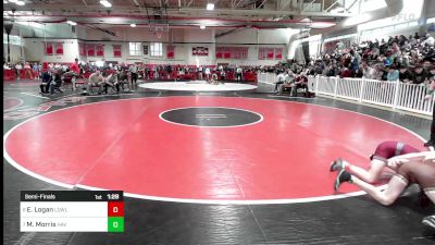 106 lbs Semifinal - Emmett Logan, Lowell vs Mike Morris, Haverhill