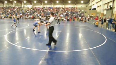 123 lbs Champ. Round 2 - Ammon Young, Orem vs Josh Jones, Riverton