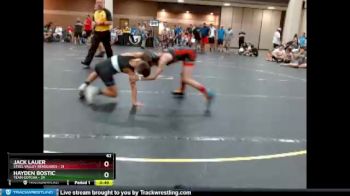 62 lbs Round 2 (4 Team) - Hayden Bostic, Team Gotcha vs Jack Lauer, Steel Valley Renegades