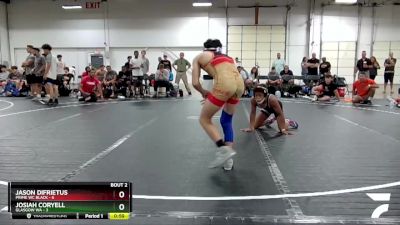 113 lbs Round 1 (4 Team) - Jason Difrietus, Prime WC Black vs Josiah Coryell, Glasgow WA