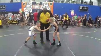 50 lbs Round 2 (8 Team) - Degan Stulce, Team Gotcha vs Ronan Niemer, Untouchables White