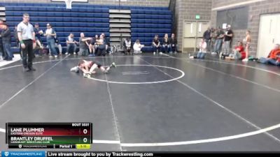 58 lbs 1st Place Match - Lane Plummer, Eastern Oregon Elite vs Brantley Druffel, Lionheart Wrestling Club