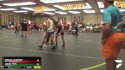 150 lbs Semis & 1st Wrestleback (8 Team) - Samuel Almedina, Mat Assassins Black vs Colby Vital, Team Alien