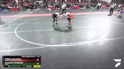 110 lbs Cons. Round 5 - Randon Fickbohm, BCWC vs Jared LaPlante, Askren Wrestling Academy