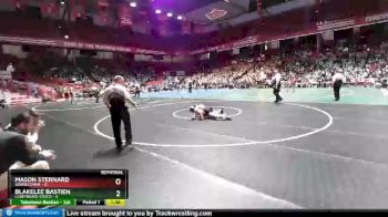 126 lbs D2/d3 - Semi-finals (sat 10:00am.) - Mason Sternard, Winneconne vs Blakelee Bastien, Luxemburg-Casco