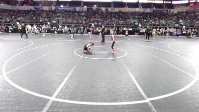 56.6 lbs Quarterfinal - Isabella Mafnas, 2TG vs Averie Orth, Sperry Wrestling Club