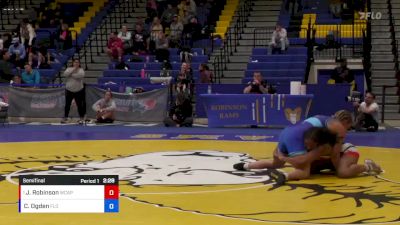 68 lbs Semifinal - Jasmine Robinson, Army (WCAP) vs Chloe Ogden, Florida