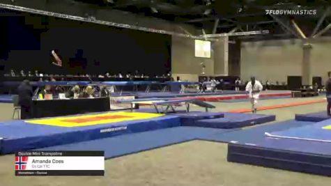 Amanda Coes - Double Mini Trampoline, So Cal TTC - 2021 USA Gymnastics Championships