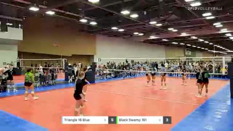 Triangle 16 Blue vs Black Swamp 161 - 2022 JVA Summerfest presented by Nike