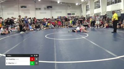 114 lbs Pools - Blake Coakley, Ohio Guts & Glory vs Evan Martin, PA Titan Wrestling