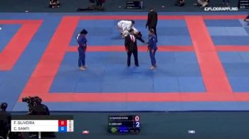 FRANCISLENE OLIVEIRA vs CARINA SANTI 2018 Abu Dhabi Grand Slam Rio De Janeiro