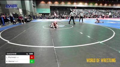 58 lbs Consi Of 8 #2 - Lane Plummer, Eastern Oregon Elite vs Kaiden Warne, Motherlode Wrestling Club