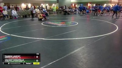 170 lbs Round 3 (16 Team) - Vincent Donatelle, Florida Young Gunslingers vs Taaron Lavicky, Nebraska Wave Hogs