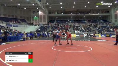 285 lbs Consolation - Jeramy Sweany, Cornell vs Antonio Pelusi, F&M