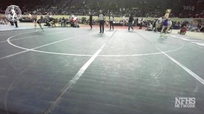 4A-106 lbs Quarterfinal - Kolson Seachris, BRISTOW vs Cason Craft, SALLISAW