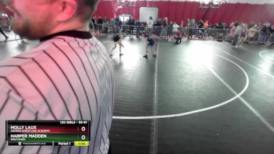 55-61 lbs Round 3 - Harper Madden, Wisconsin vs Molly Laux, Askren Wrestling Academy