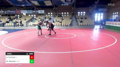 285 lbs Match - Alaq Dowd-Grant, Castleton vs Mark Ritschel, York