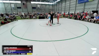 132 lbs Round 1 (8 Team) - Justis Jesuroga, Iowa vs Meyer Murray, Michigan Blue