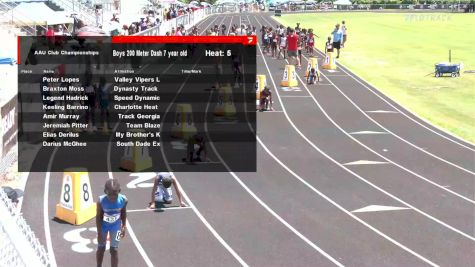 Youth Boys' 200m, Finals 5 - Age 7