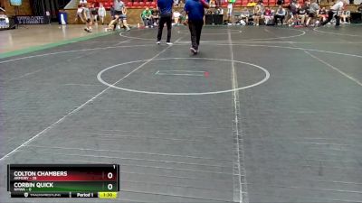 68 lbs Round 2 (4 Team) - Colton Chambers, Armory vs Corbin Quick, NMWA