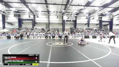 125 lbs Cons. Round 2 - Kalyn Divas, Yuba City vs Randee Bouteiller, Reed