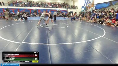 160 lbs Cons. Round 1 - Eli Leyden, Bonners Ferry vs Kevin Hathorn, Rocky Mountain