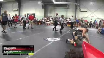 145 lbs Quarterfinals (8 Team) - Brian Papcun, Compound vs Shawn McCallister, White House