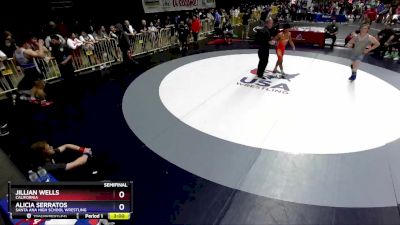 144 lbs Semifinal - Joshua Requena, Beat The Streets - Los Angeles vs Shea Dawson, Morro Bay Wrestling