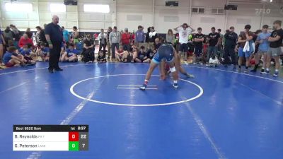 146 lbs Round 2 - Benjamin Reynolds, PA Titan Wrestling vs Grady Peterson, Lake Erie WC NY