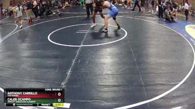 174 lbs Cons. Round 1 - Caleb Ocampo, Wright Wrestling Academy vs Anthony Carrillo, The Empire