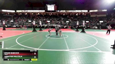 70 lbs Champ. Round 1 - Ethan Babcock, PBWA vs Iversynn Malcolm, NBHA