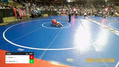 101 lbs Round Of 64 - Cole Speer, Team Grind House vs Miles Blanton, 505 WC