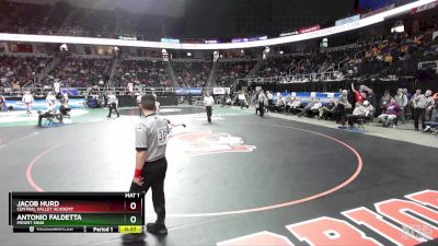 II-102 lbs Cons. Round 2 - Antonio Faldetta, Mount Sinai vs Jacob Hurd, Central Valley Academy