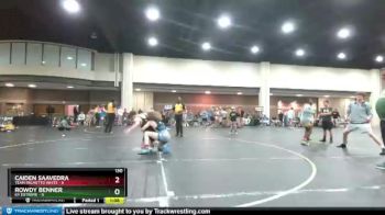 130 lbs Semis & 1st Wrestleback (8 Team) - Rowdy Benner, Ky Extreme vs Caiden Saavedra, Team Palmetto White