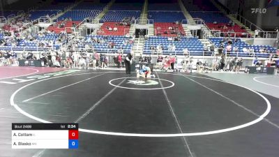 106 lbs Rnd Of 32 - Annika Cottam, Illinois vs Aspen Blasko, Minnesota