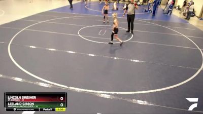 70 lbs Semis (4 Team) - Lincoln Dresher, St. Charles vs Leeland Gibson, Marshall/Lakeville/RTR