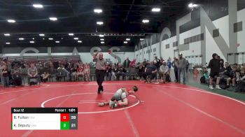 55 lbs Placement Matches (8 Team) - Kohyn Deputy, LaCrosse Area Wrestlers(WI) vs Brady Fulton, Team Ohio (OH)