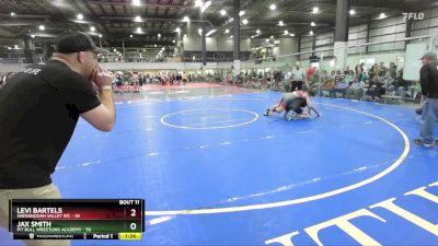 155 lbs Round 4 (6 Team) - Jax Smith, PIT BULL WRESTLING ACADEMY vs Levi Bartels, SHENANDOAH VALLEY WC