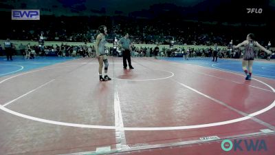 105 lbs Quarterfinal - Harley Miller, Hurricane Wrestling Academy vs Juliette Abolhosn, Deer Creek Wrestling Club