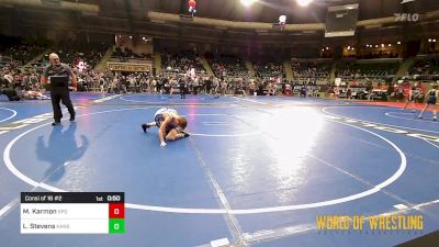 88 lbs Consi Of 16 #2 - Mack Karmon, St. Paris Graham vs Layton Stevens, Kansas Young Guns