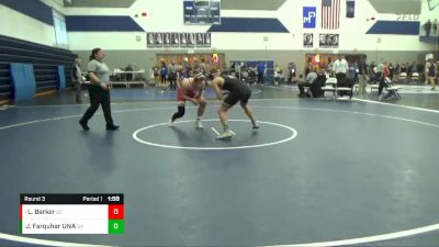 175 lbs Round 3 - Luke Barker, Dodge City vs Josh Farquhar UNA, Broken Arrow