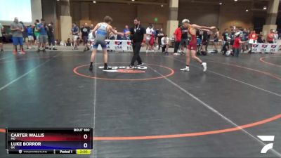 120 lbs Quarterfinal - Cooper Stivers, KS vs Kyler Lester, OK