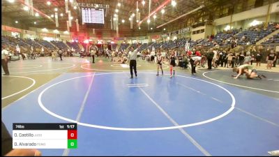 74 lbs Quarterfinal - Octavio Castillo, Juggernaut WC vs Dustin Alvarado, Pomona Elite