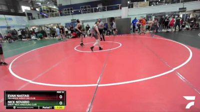 101 lbs Semifinal - Evan Nastasi, Tallwood Wrestling Club vs Nick Novario, Great Neck Wrestling Club