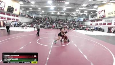 138 lbs Cons. Round 2 - Efrain Torres, Highland vs Danny Valdivia, Red Mountain