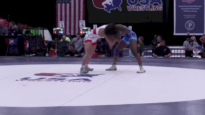 50 kg Semis - Audrey Jimenez, Sunkist Kids Wrestling Club vs Erin Golston, New York Athletic Club