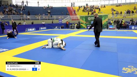 MARAISA BARAZOLI vs RAQUELE ALMEIDA BRAGA 2024 Brasileiro Jiu-Jitsu IBJJF