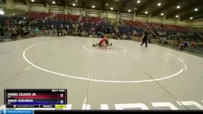 125 lbs 1st Place Match - Angel Cejudo Jr., AZ vs Riker Ohearon, UT