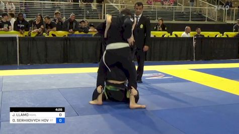 JONATHAN LLAMO vs OLEKSANDR SERHIIOVYCH HOVDIAK 2024 Pan Jiu Jitsu IBJJF Championship